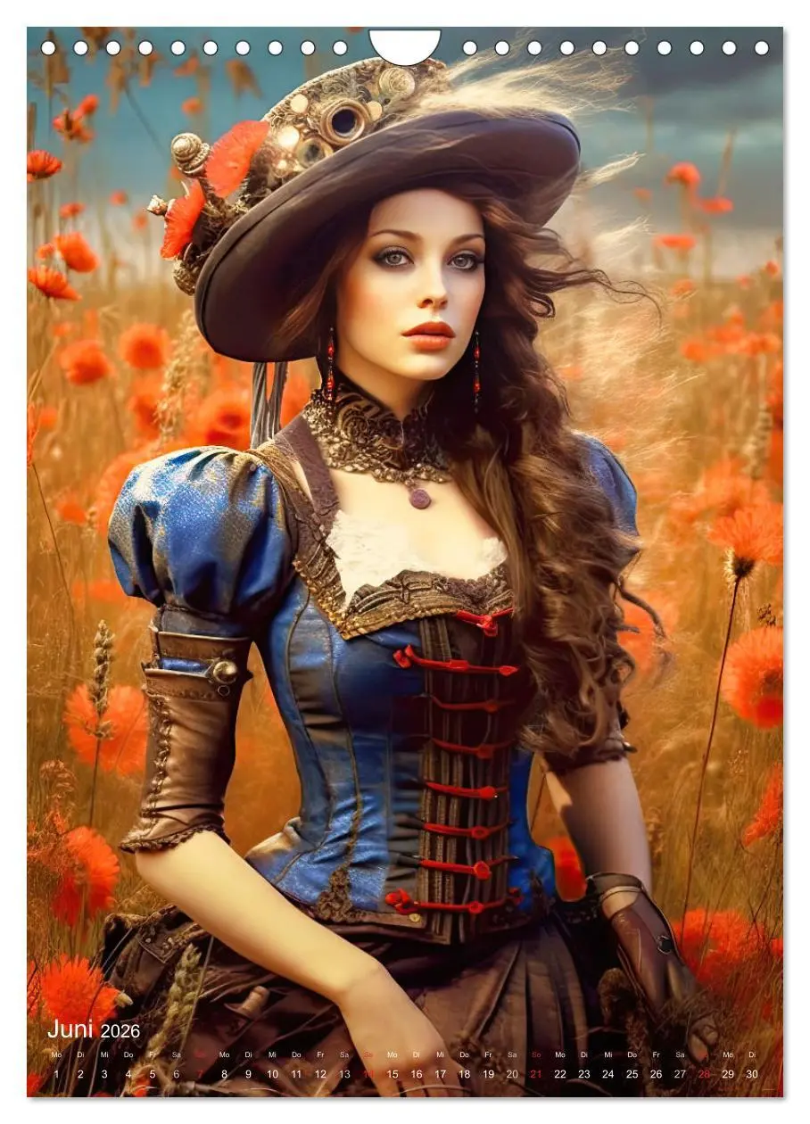 Bild: 9783516315264 | Steampunk Ladies (Wandkalender 2026 DIN A4 hoch), CALVENDO...