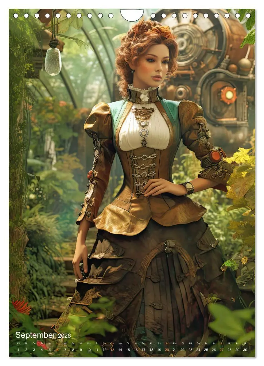 Bild: 9783516315264 | Steampunk Ladies (Wandkalender 2026 DIN A4 hoch), CALVENDO...