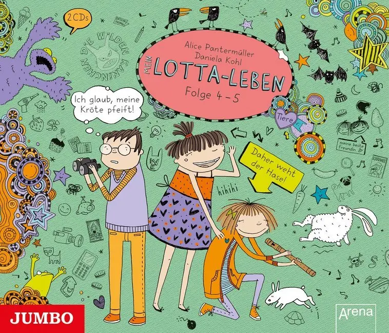 Cover: 9783833735264 | Mein Lotta-Leben. Tl.4/5, 2 Audio-CDs | Alice Pantermüller | Audio-CD