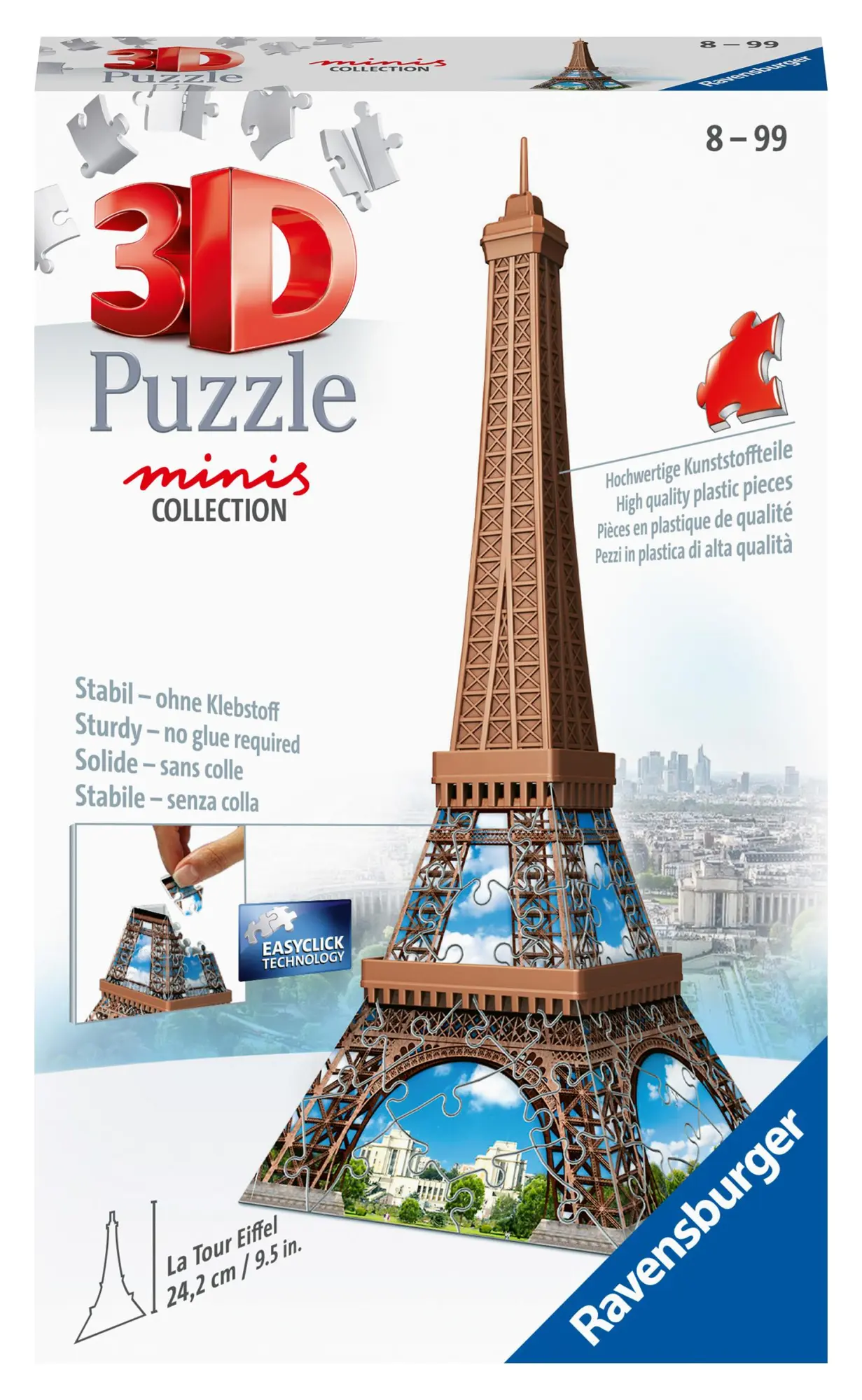 Cover: 4005556125364 | Ravensburger 3D Puzzle - Mini Eiffelturm - 54 Teile - ab 8 Jahren