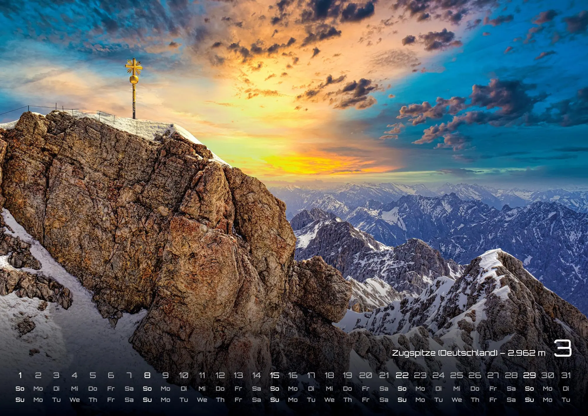 Bild: 9783986735364 | Die Alpen - dem Himmel so nah - 2026 - Kalender DIN A3 | GP-Fever. de