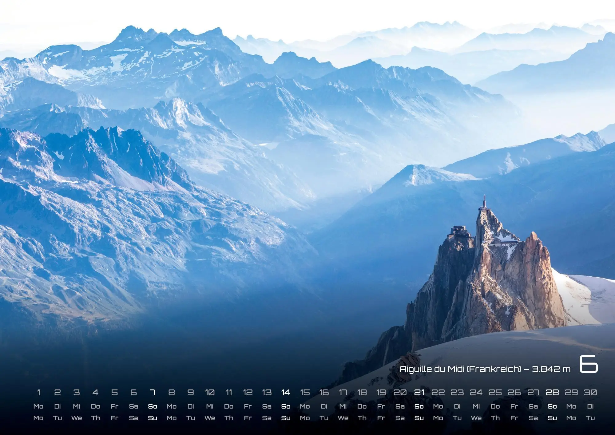Bild: 9783986735364 | Die Alpen - dem Himmel so nah - 2026 - Kalender DIN A3 | GP-Fever. de
