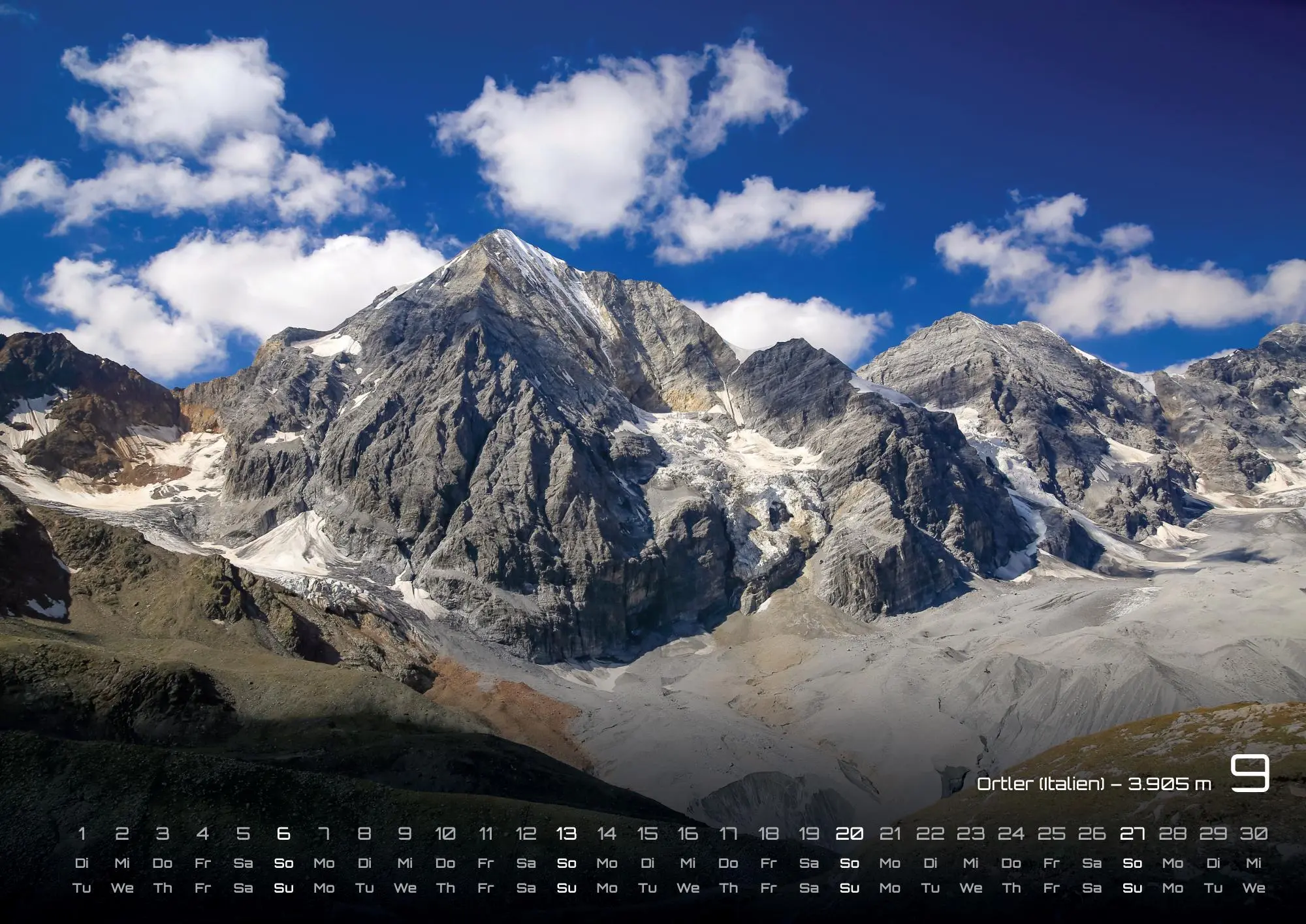 Bild: 9783986735364 | Die Alpen - dem Himmel so nah - 2026 - Kalender DIN A3 | GP-Fever. de