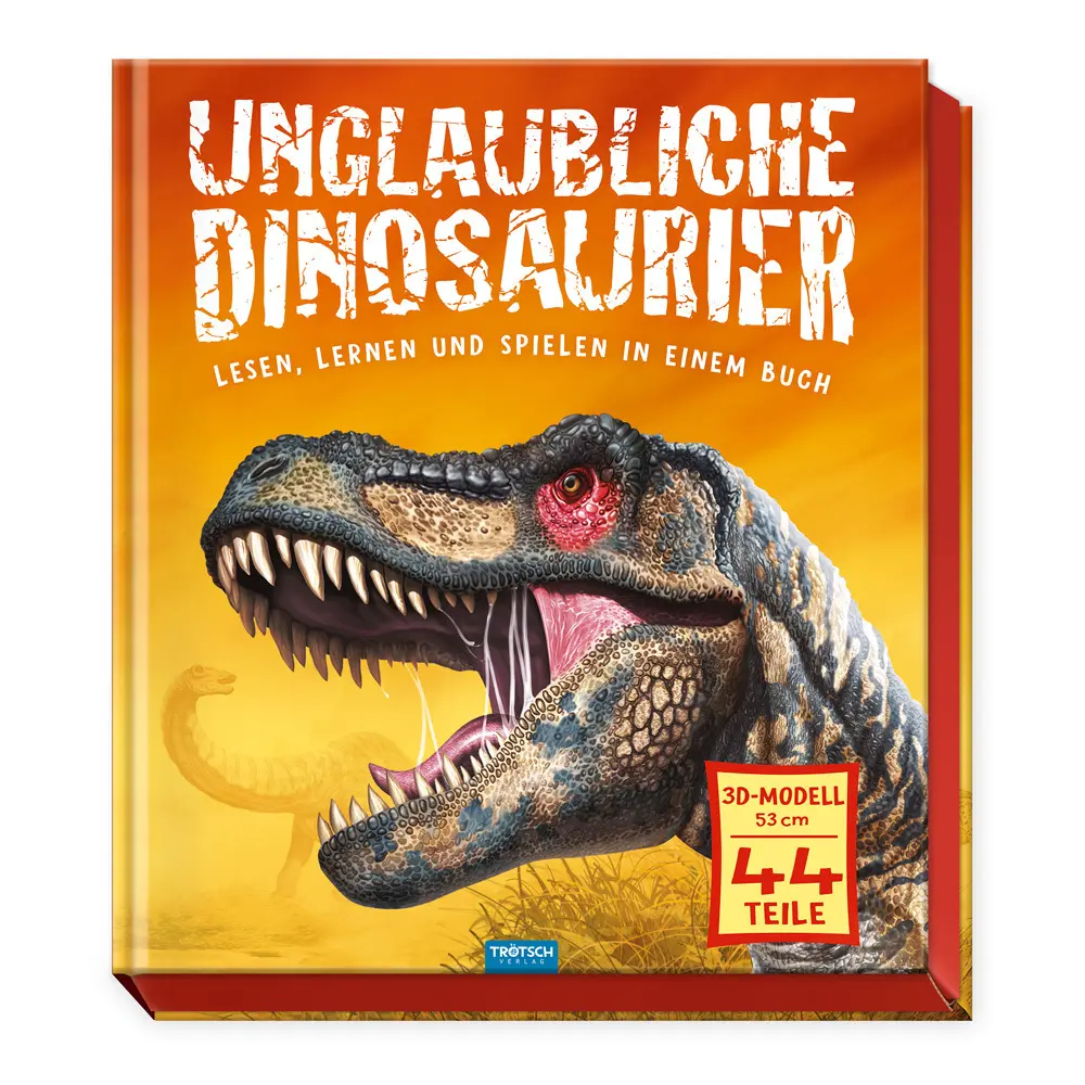 Cover: 9783988025364 | TRÖTSCH - Box 3D-Steckset Unglaubliche Dinosaurier Ab 8 Jahren | Co.KG