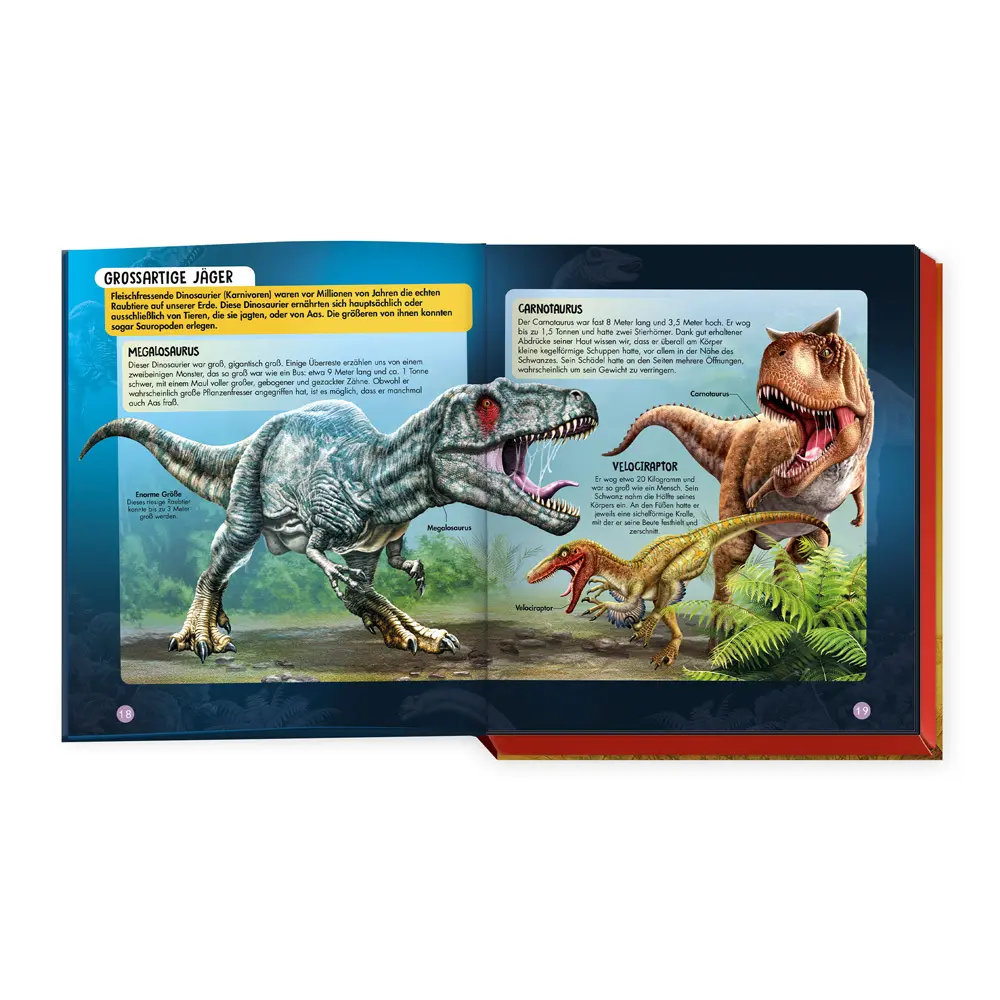 Bild: 9783988025364 | TRÖTSCH - Box 3D-Steckset Unglaubliche Dinosaurier Ab 8 Jahren | Co.KG