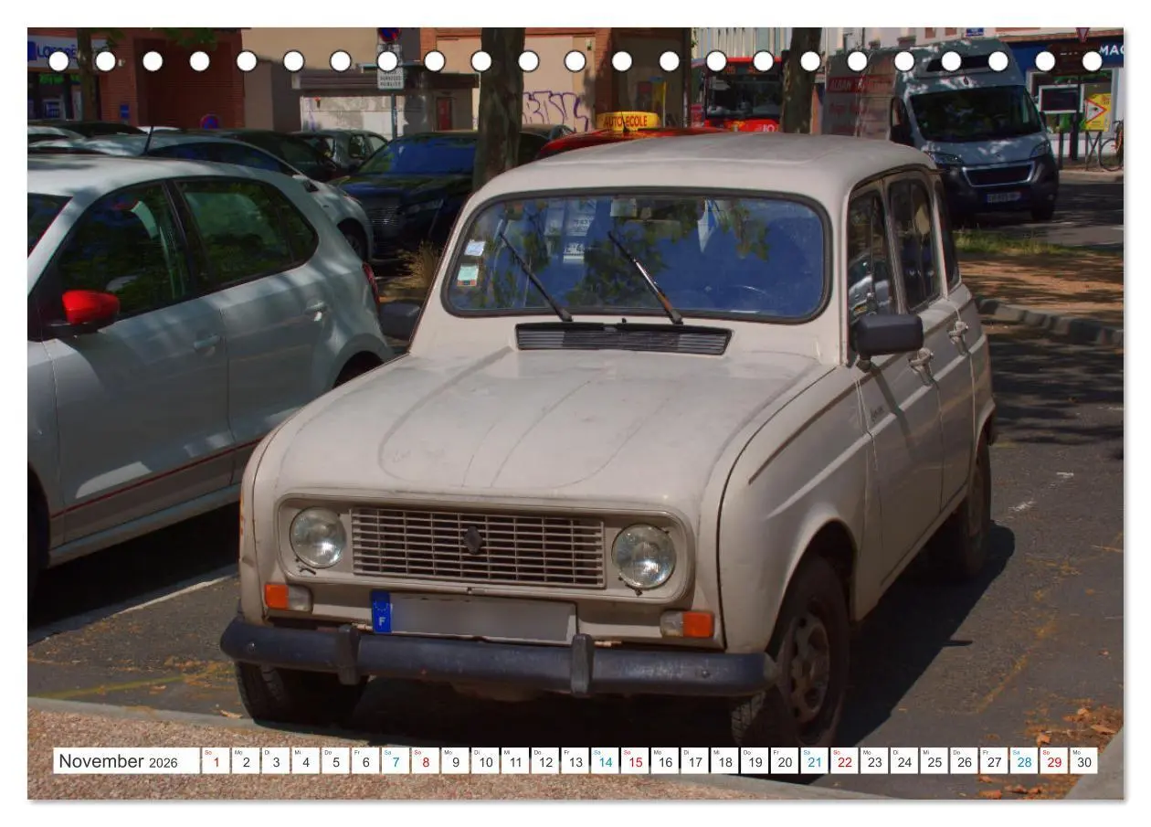 Bild: 9783457515464 | Renault 4 - Kultfahrzeug und Wegbegleiter (Tischkalender 2026 DIN...