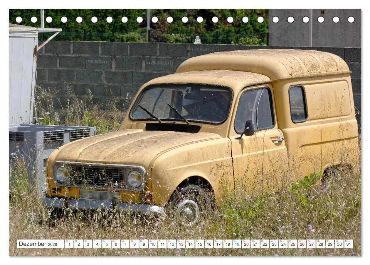 Bild: 9783457515464 | Renault 4 - Kultfahrzeug und Wegbegleiter (Tischkalender 2026 DIN...