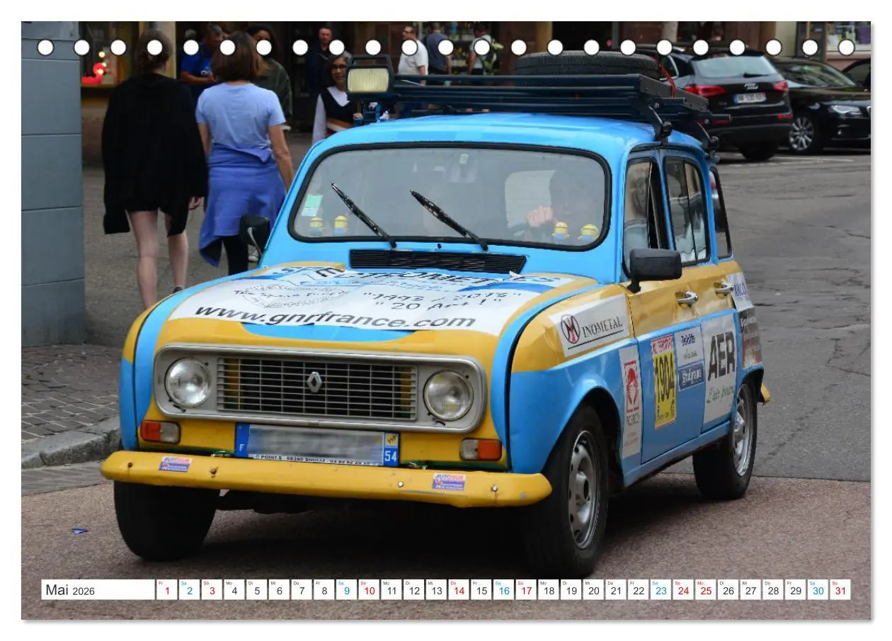 Bild: 9783457515464 | Renault 4 - Kultfahrzeug und Wegbegleiter (Tischkalender 2026 DIN...
