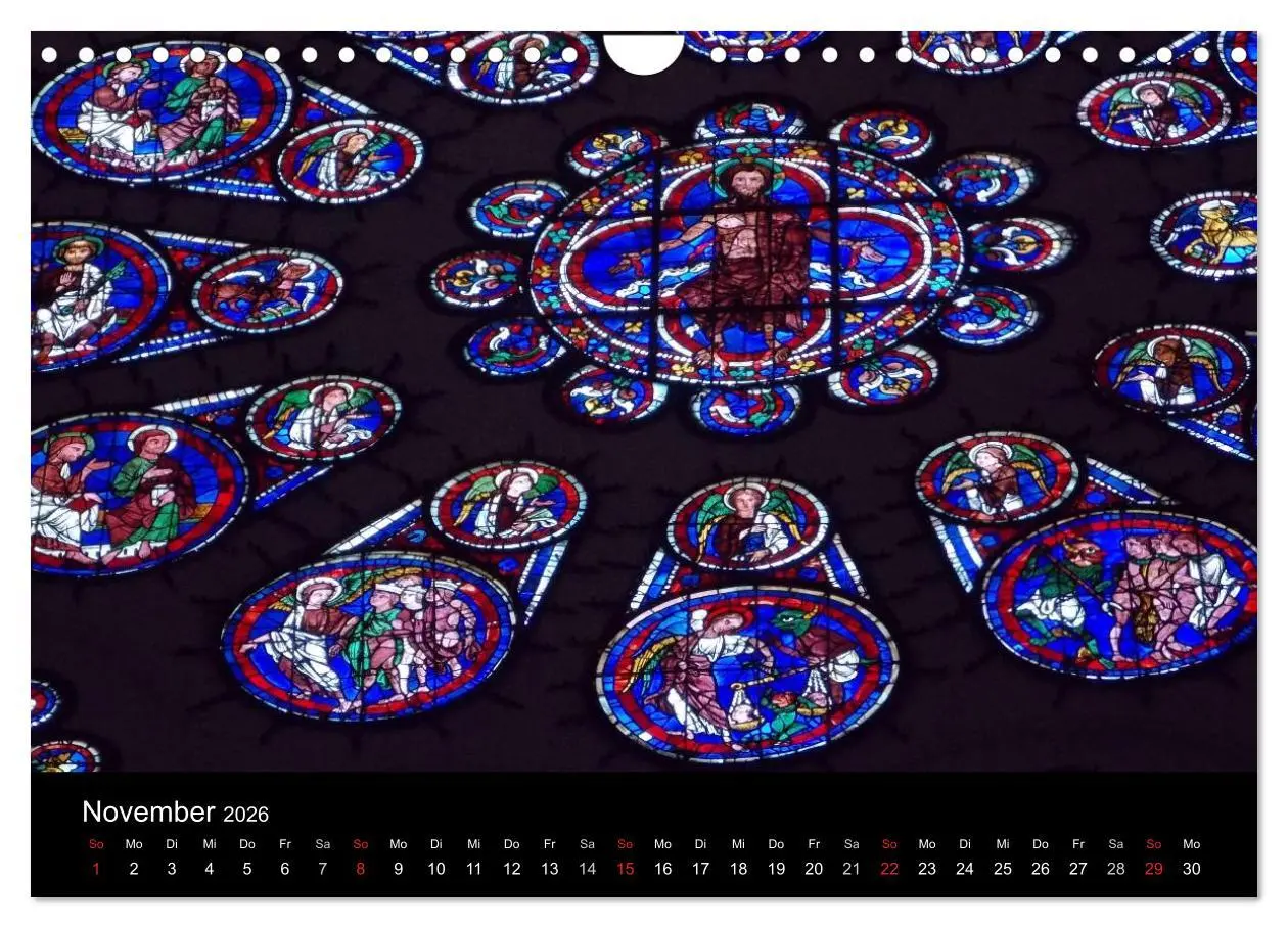 Bild: 9783516225464 | Bilder aus Licht - Notre Dame de Chartres (Wandkalender 2026 DIN A4...