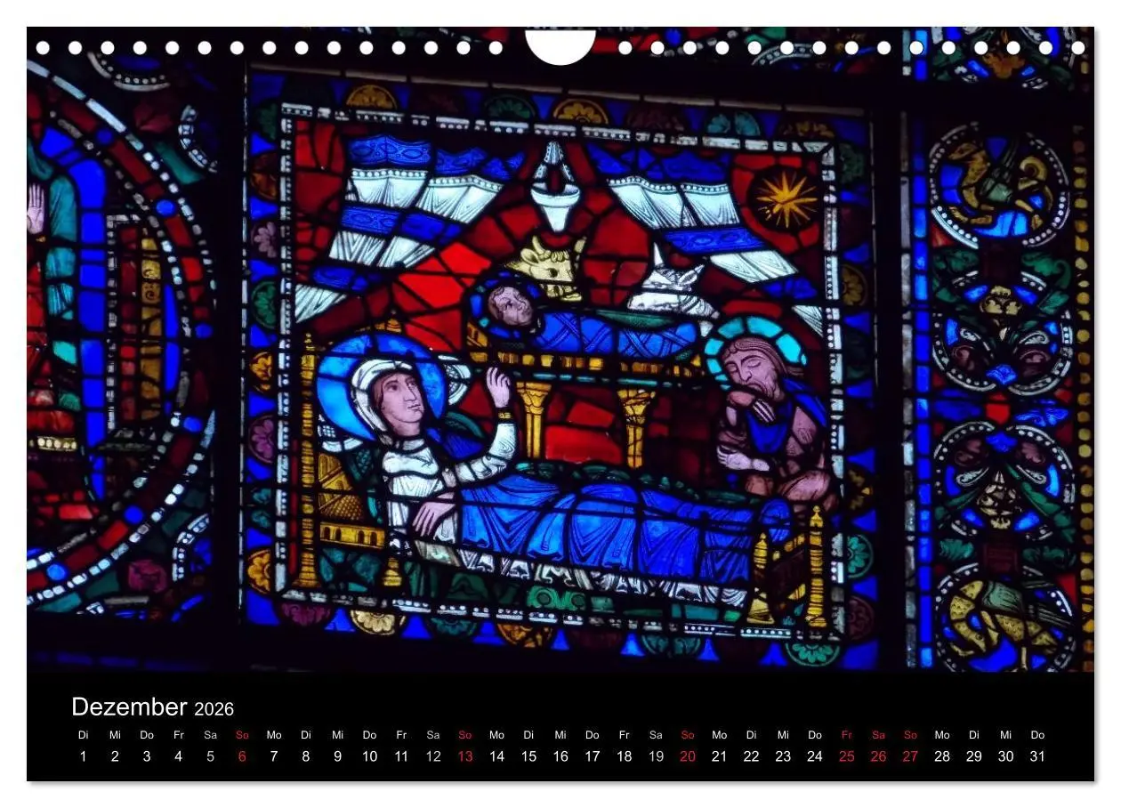 Bild: 9783516225464 | Bilder aus Licht - Notre Dame de Chartres (Wandkalender 2026 DIN A4...