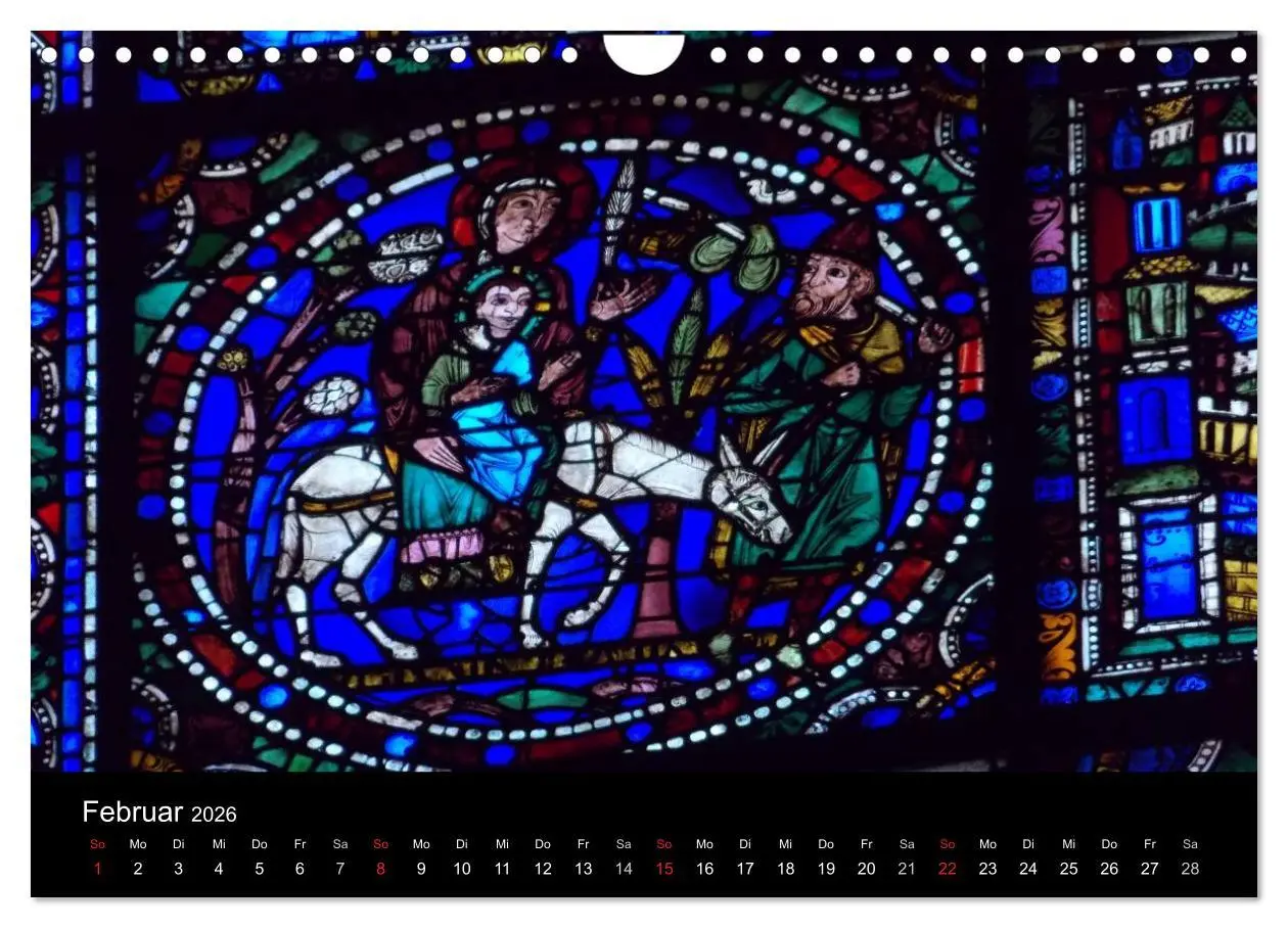 Bild: 9783516225464 | Bilder aus Licht - Notre Dame de Chartres (Wandkalender 2026 DIN A4...