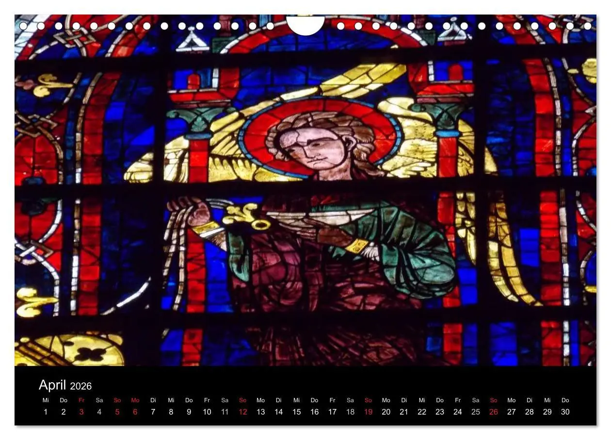 Bild: 9783516225464 | Bilder aus Licht - Notre Dame de Chartres (Wandkalender 2026 DIN A4...