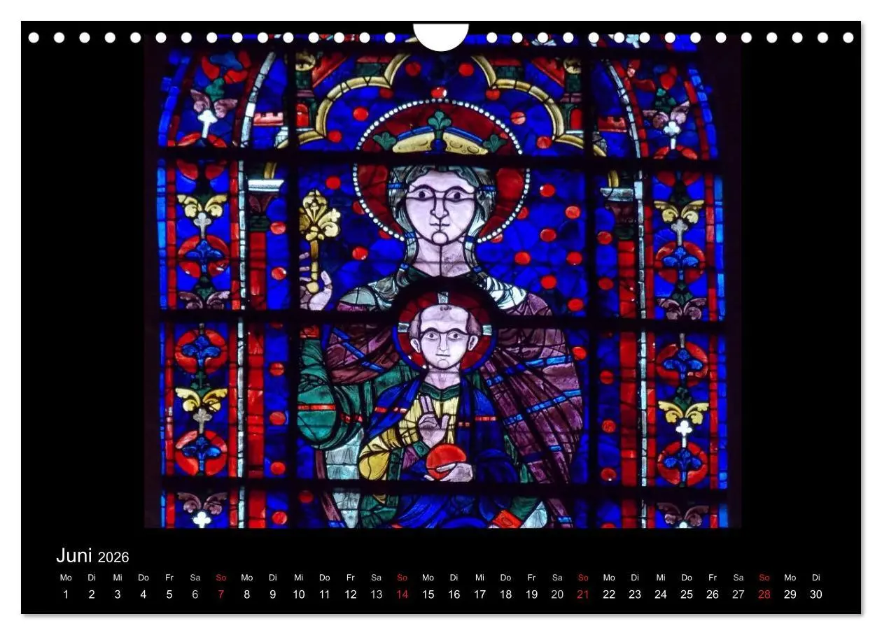 Bild: 9783516225464 | Bilder aus Licht - Notre Dame de Chartres (Wandkalender 2026 DIN A4...