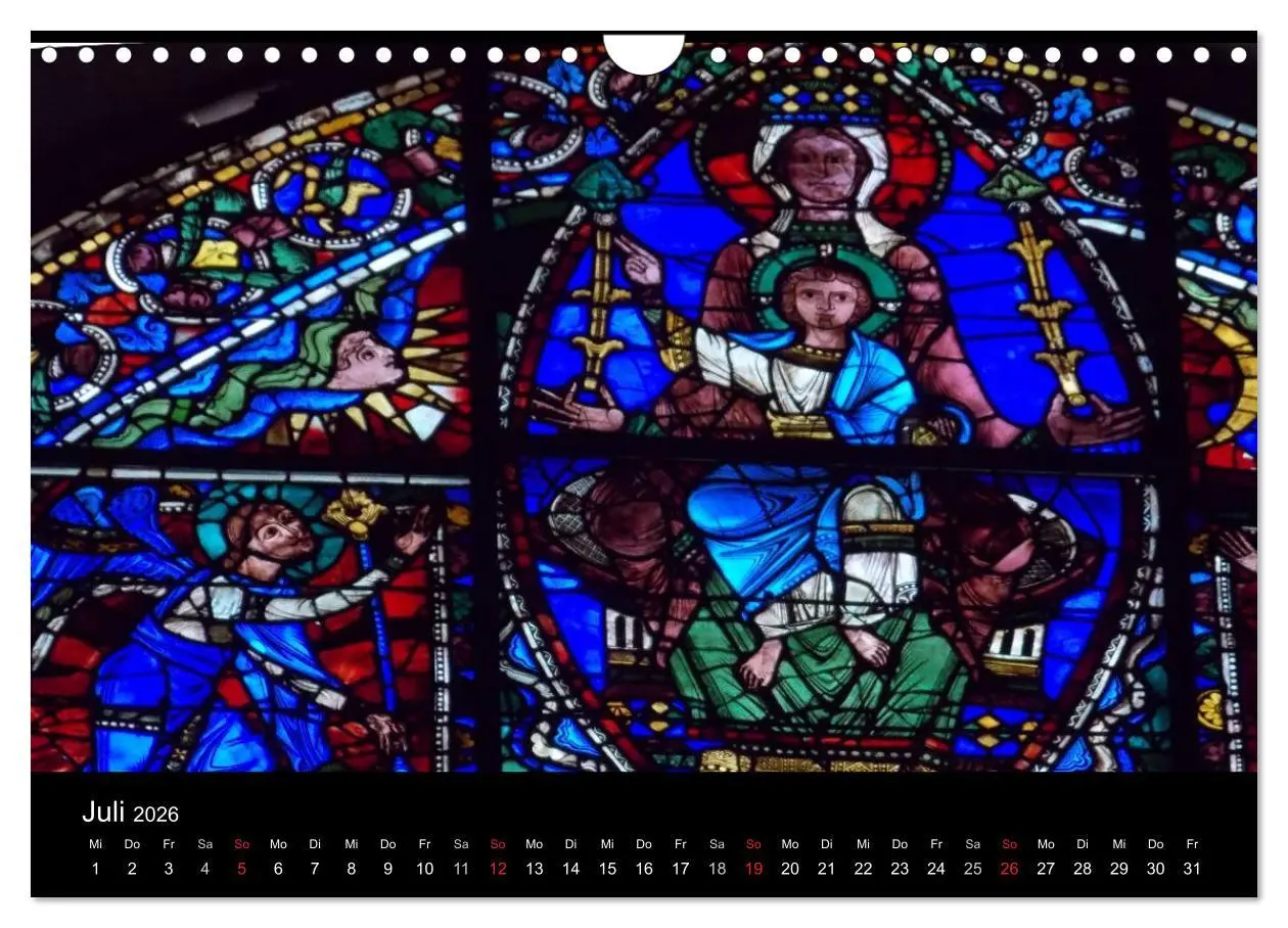 Bild: 9783516225464 | Bilder aus Licht - Notre Dame de Chartres (Wandkalender 2026 DIN A4...