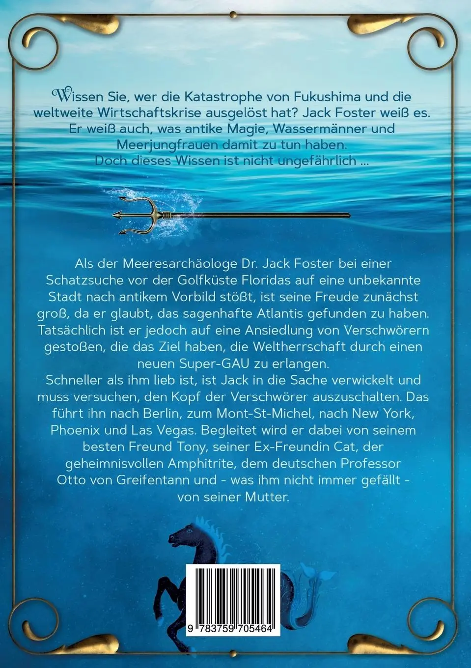 Rückseite: 9783759705464 | Die Weide der Seepferde | Jack Foster I | Regina E. G. Schymiczek