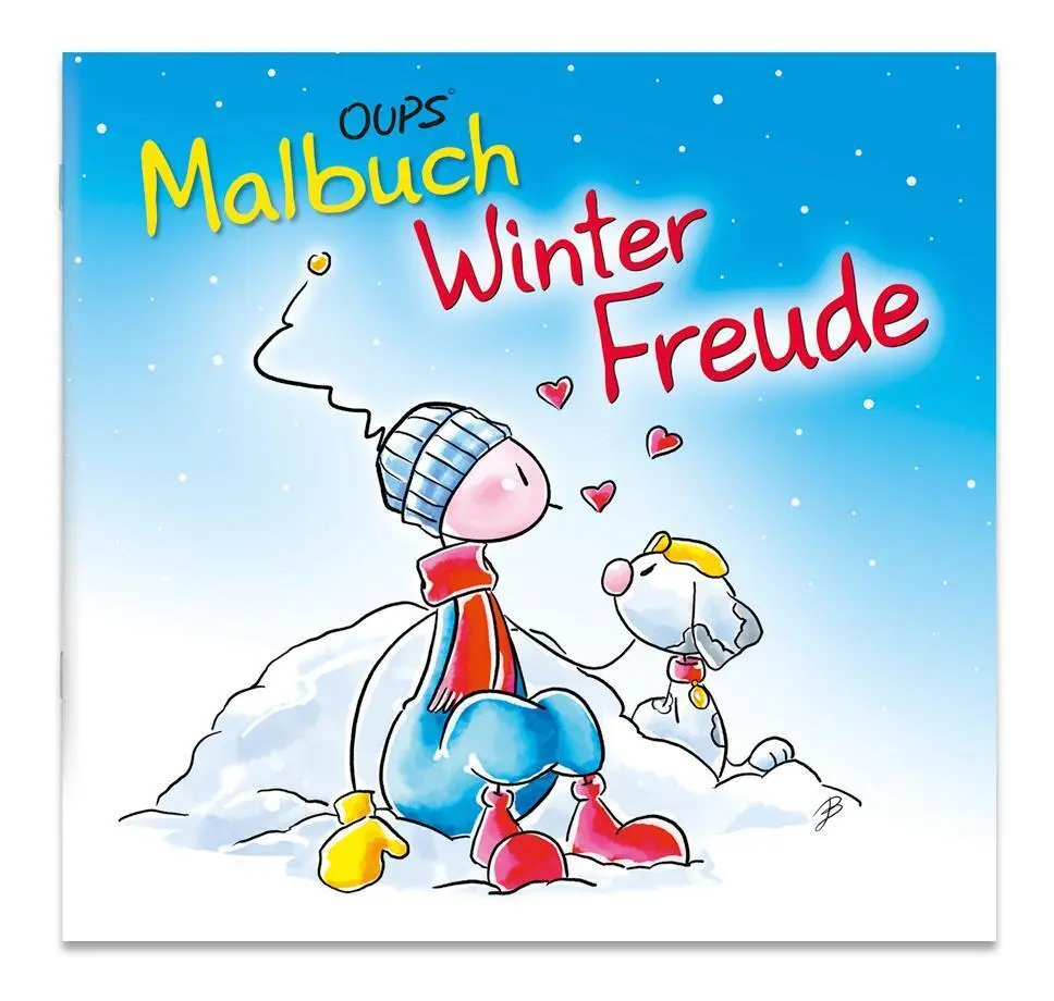 Cover: 9783903175464 | Oups Malbuch - WinterFreude | Kurt Hörtenhuber | Broschüre | 24 S.