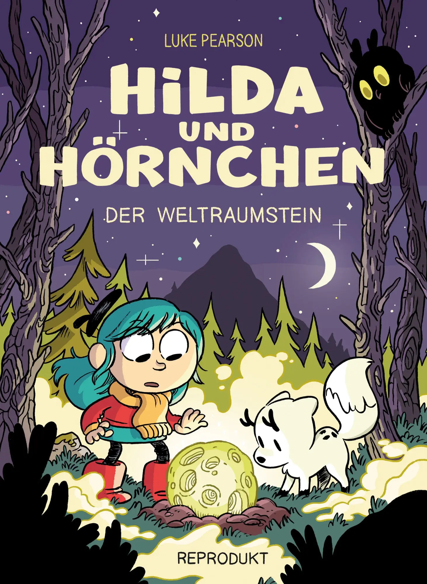 Cover: 9783956405464 | Hilda und Hörnchen 3 | Der Weltraumstein | Luke Pearson | Buch | 56 S.