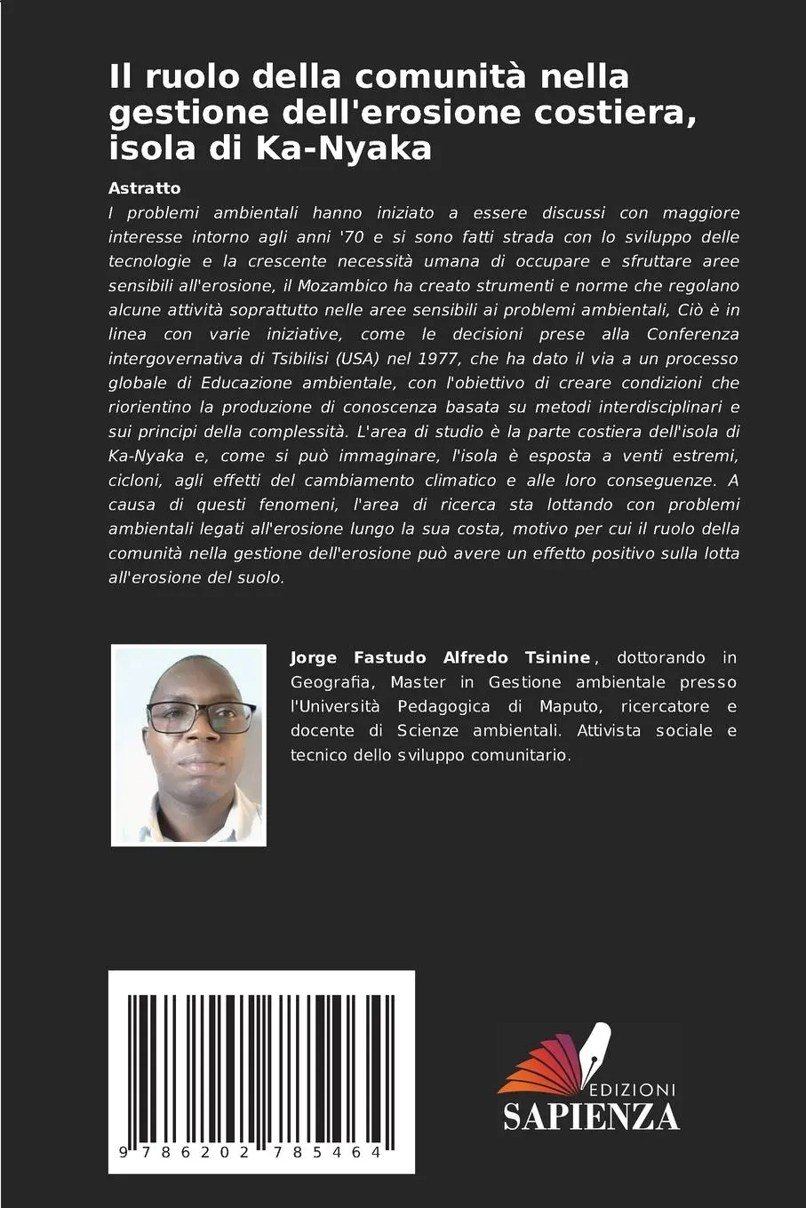 Rückseite: 9786202785464 | Il ruolo della comunità nella gestione dell'erosione costiera,...