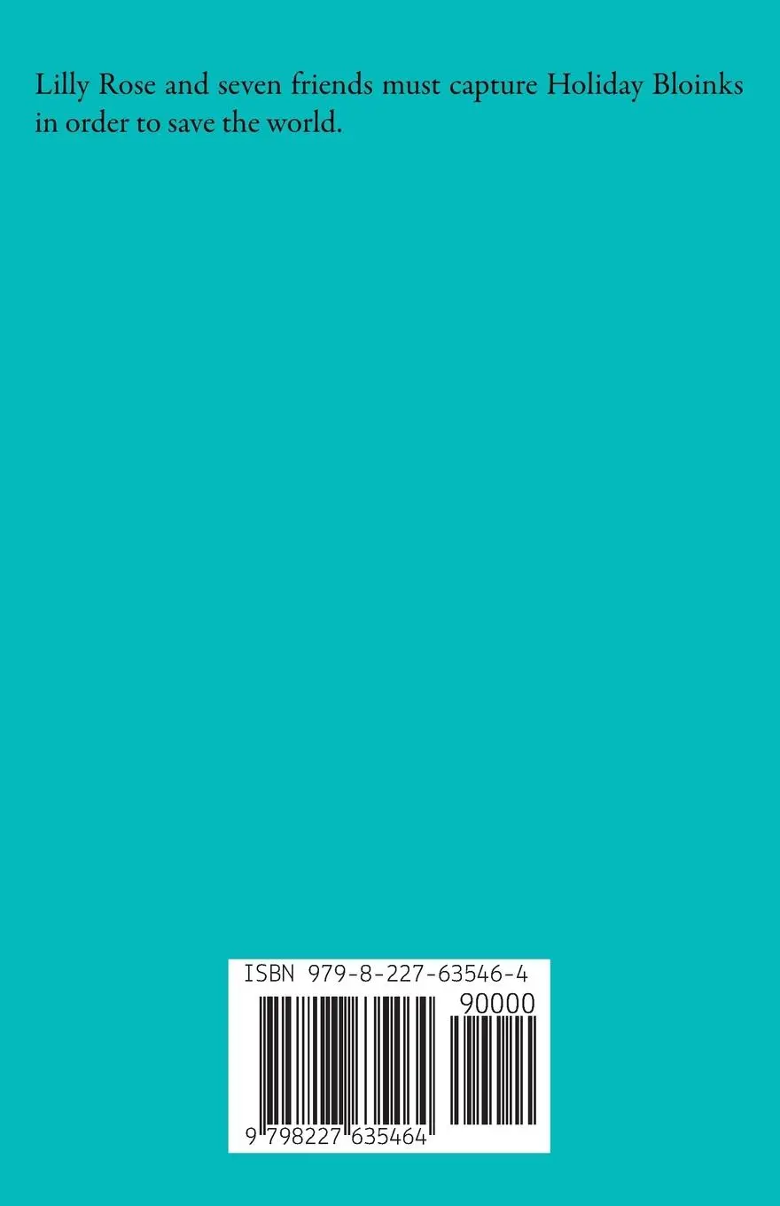 Rückseite: 9798227635464 | Lilly and the Holiday Bloinks | Cameron Glenn | Taschenbuch | Englisch