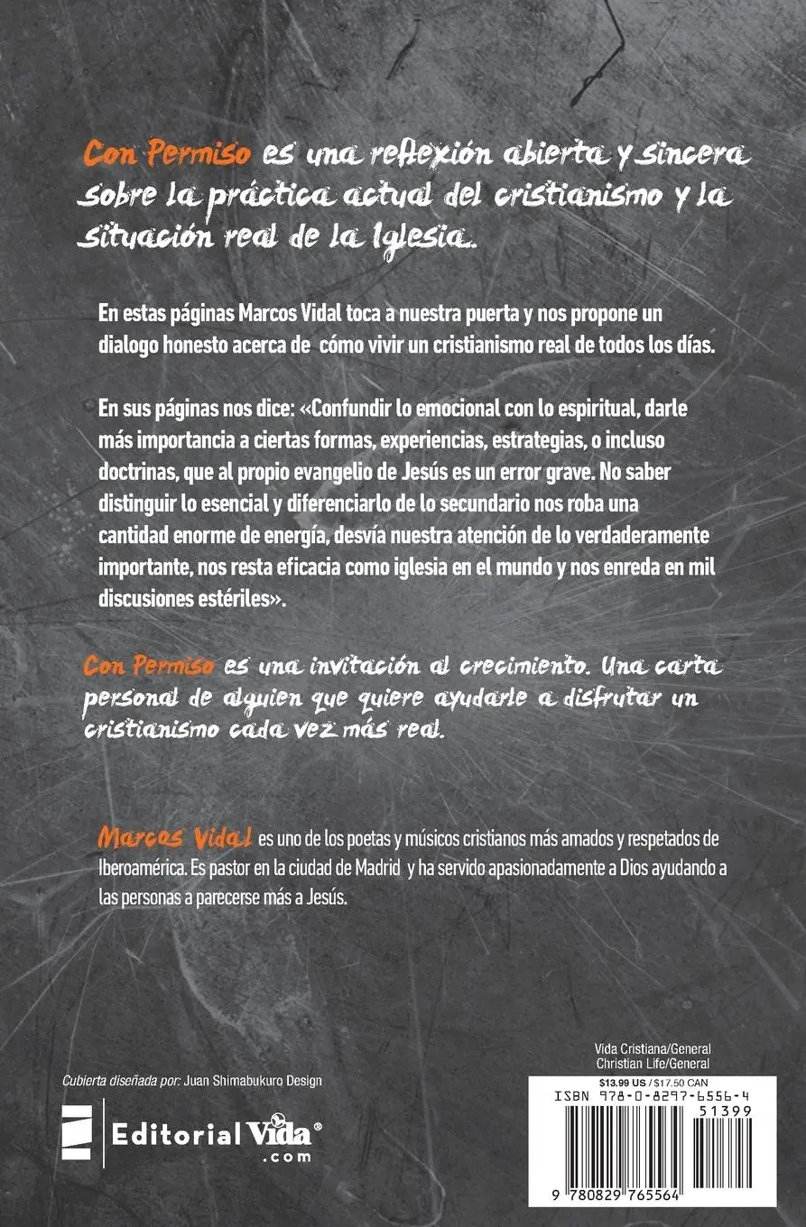 Rückseite: 9780829765564 | Con permiso | Cómo vivir un cristianismo real de todos los días | Buch