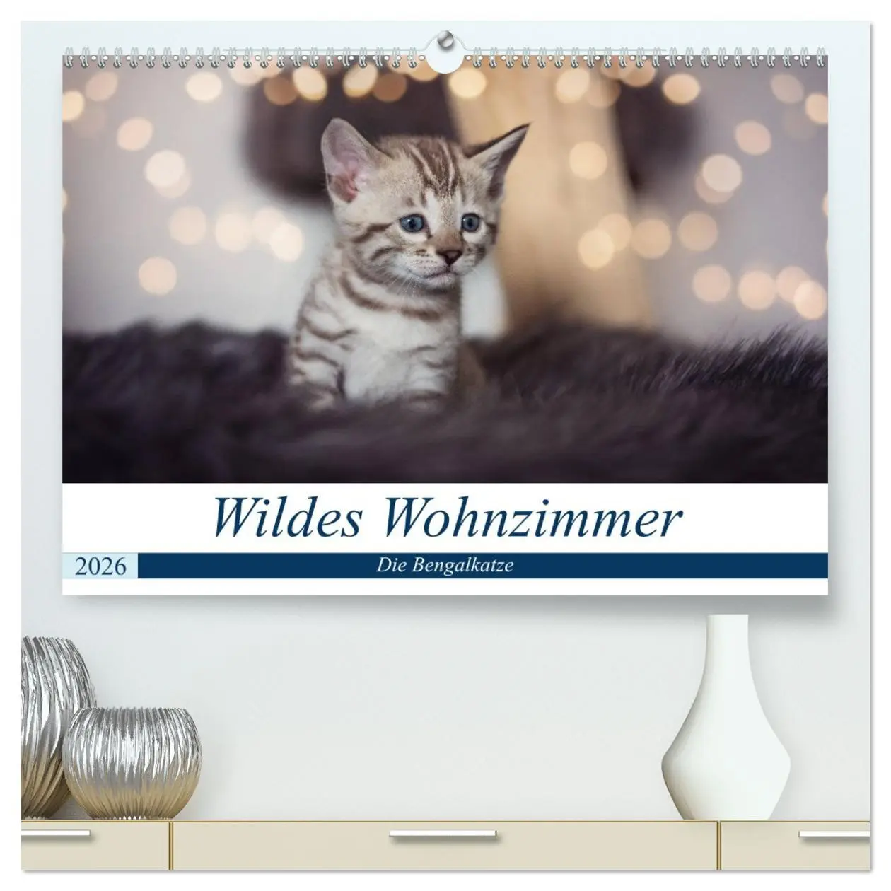 Cover: 9783457675564 | Wildes Wohnzimmer - Die Bengalkatze (hochwertiger Premium...