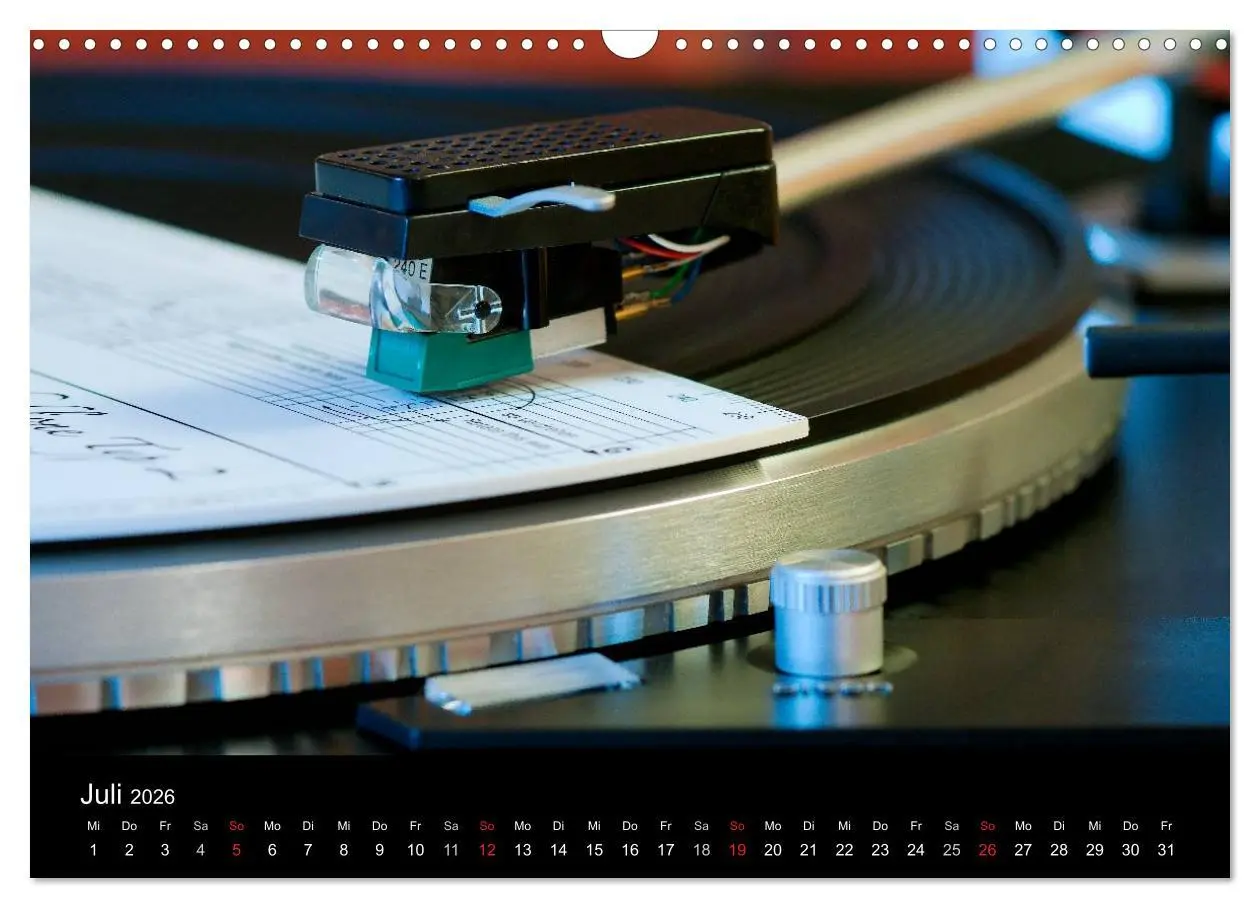 Bild: 9783516215564 | Vintage Turntables Made In Schwarzwald (Wandkalender 2026 DIN A3...