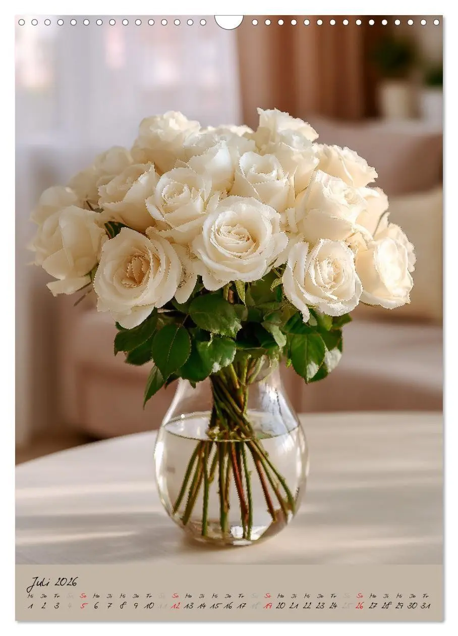 Bild: 9783516695564 | Rosen - Königin der Blumen (Wandkalender 2026 DIN A3 hoch),...