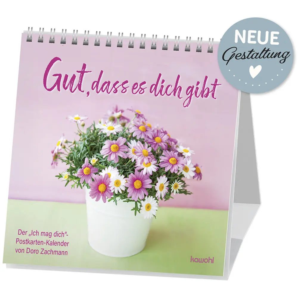 Cover: 9783754815564 | Gut, dass es dich gibt 2026 | Der "Ich mag Dich"-Postkarten-Kalender