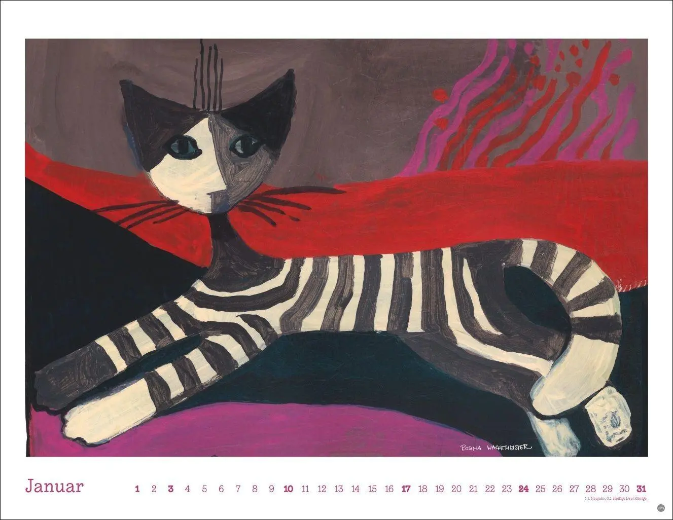 Bild: 9783756415564 | Rosina Wachtmeister Posterkalender 2027 | Rosina Wachtmeister | 14 S.