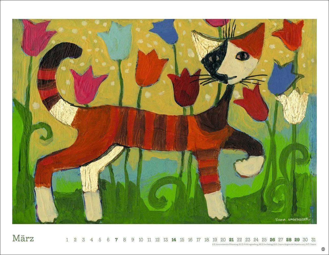 Bild: 9783756415564 | Rosina Wachtmeister Posterkalender 2027 | Rosina Wachtmeister | 14 S.