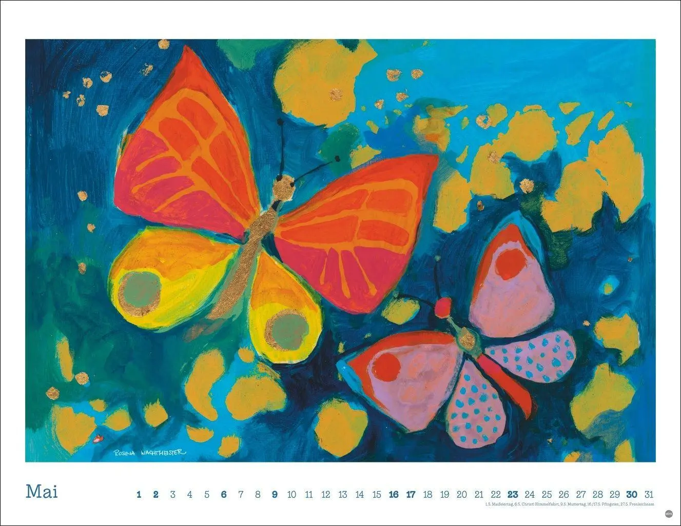 Bild: 9783756415564 | Rosina Wachtmeister Posterkalender 2027 | Rosina Wachtmeister | 14 S.
