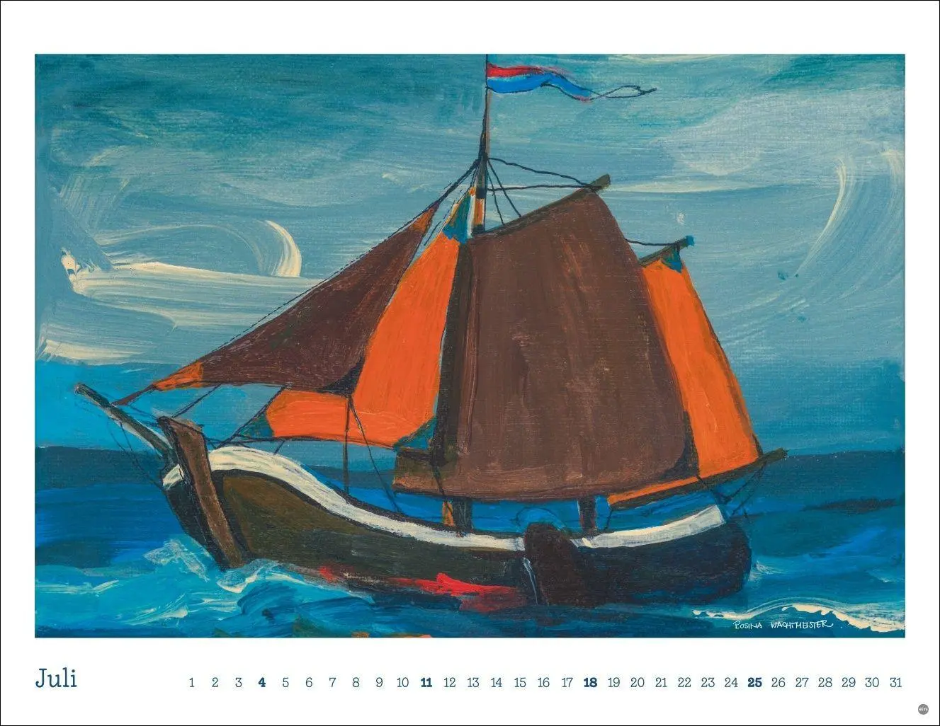 Bild: 9783756415564 | Rosina Wachtmeister Posterkalender 2027 | Rosina Wachtmeister | 14 S.