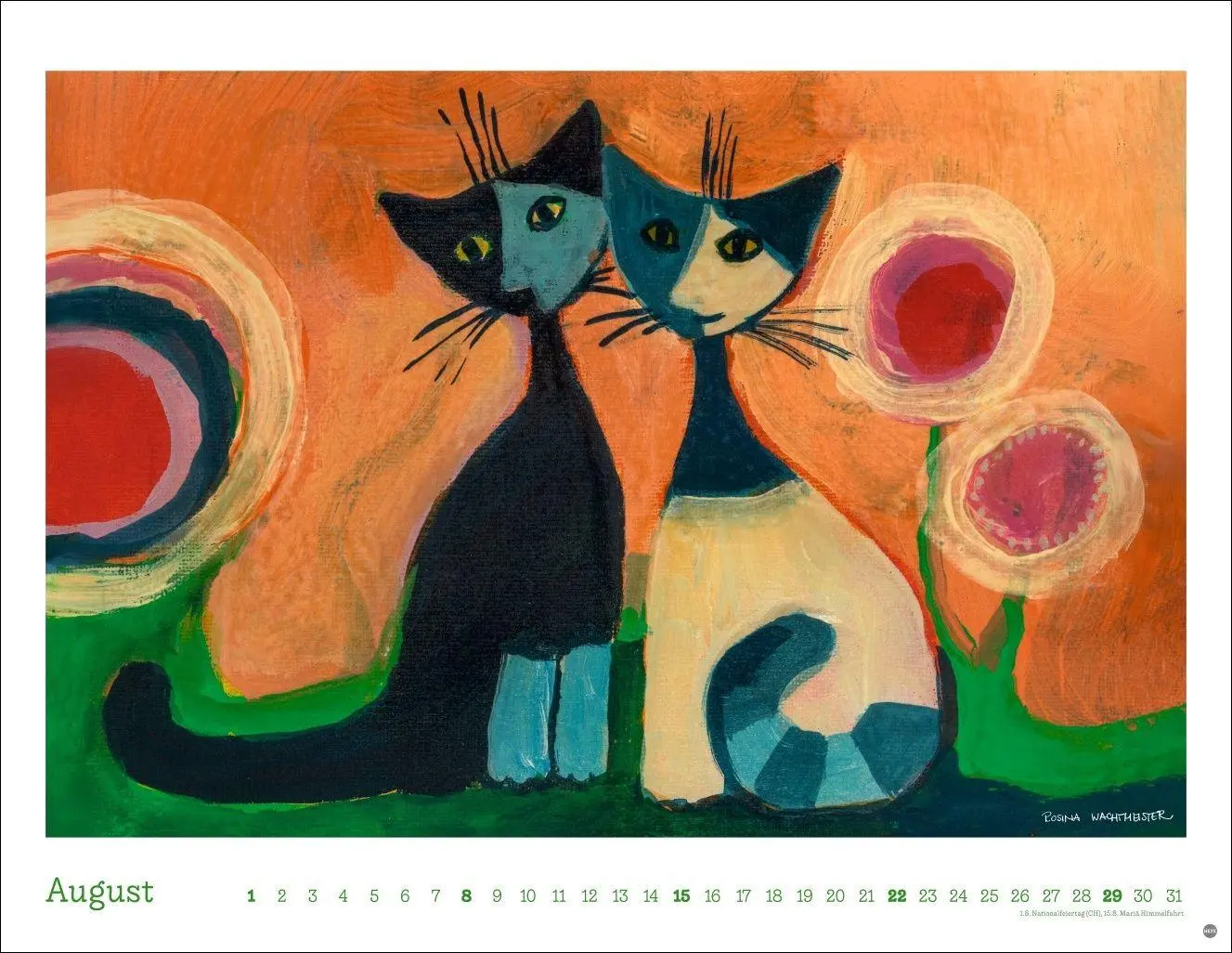 Bild: 9783756415564 | Rosina Wachtmeister Posterkalender 2027 | Rosina Wachtmeister | 14 S.