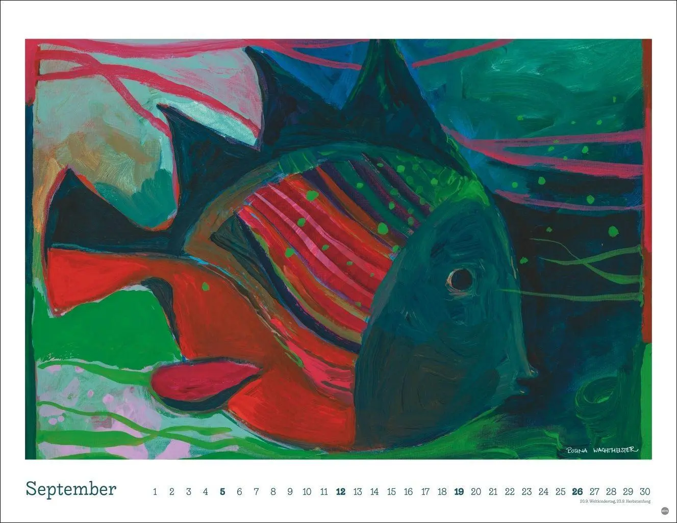 Bild: 9783756415564 | Rosina Wachtmeister Posterkalender 2027 | Rosina Wachtmeister | 14 S.