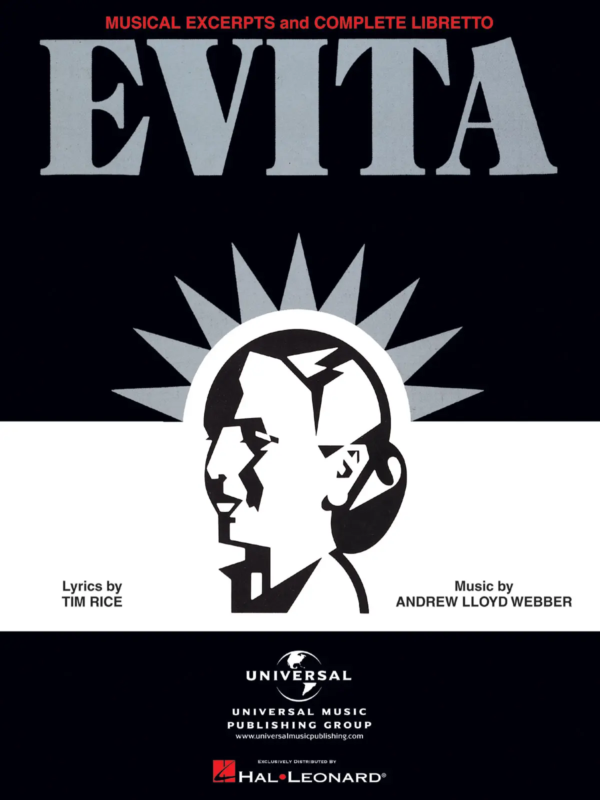 Cover: 73999205664 | Evita - Musical Excerpts and Complete Libretto | Rice | Taschenbuch