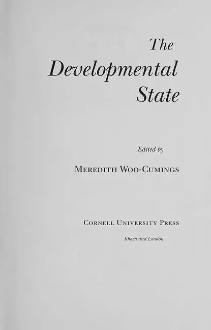 Cover: 9780801485664 | The Developmental State | Meredith Woo–cumings | Taschenbuch | 1999