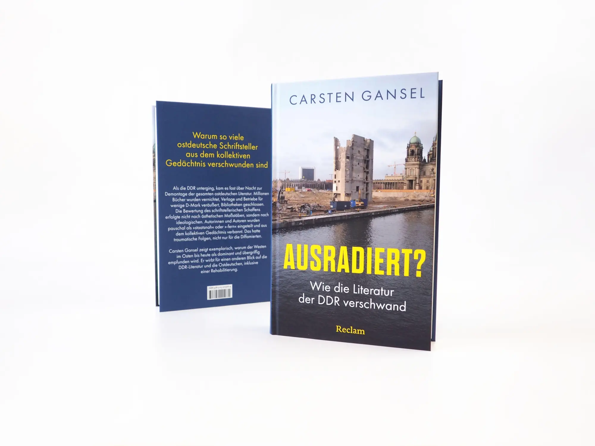Bild: 9783150115664 | Ausradiert? | Wie die Literatur der DDR verschwand | Carsten Gansel