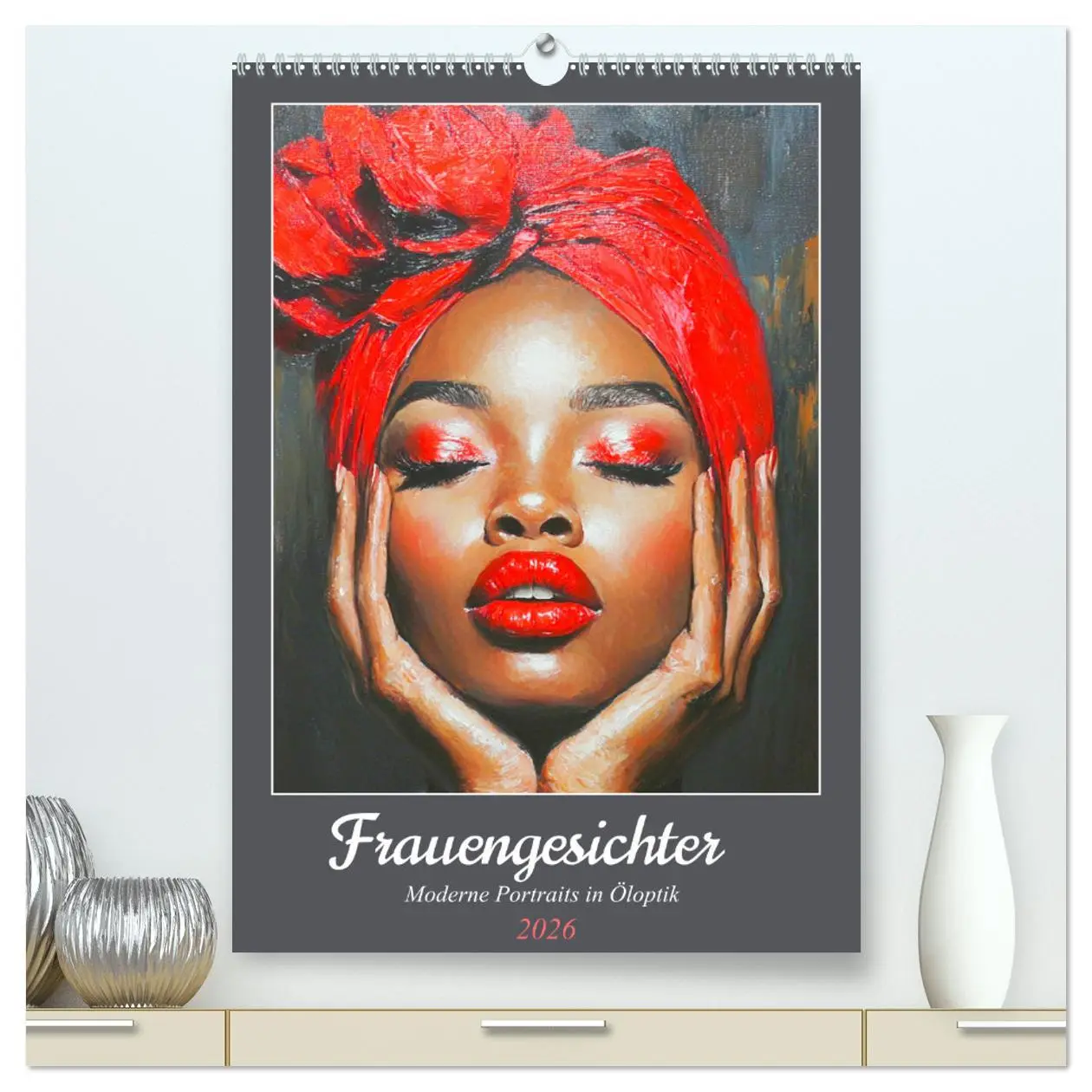 Cover: 9783457285664 | Frauengesichter. Moderne Portraits in Öloptik (hochwertiger Premium...