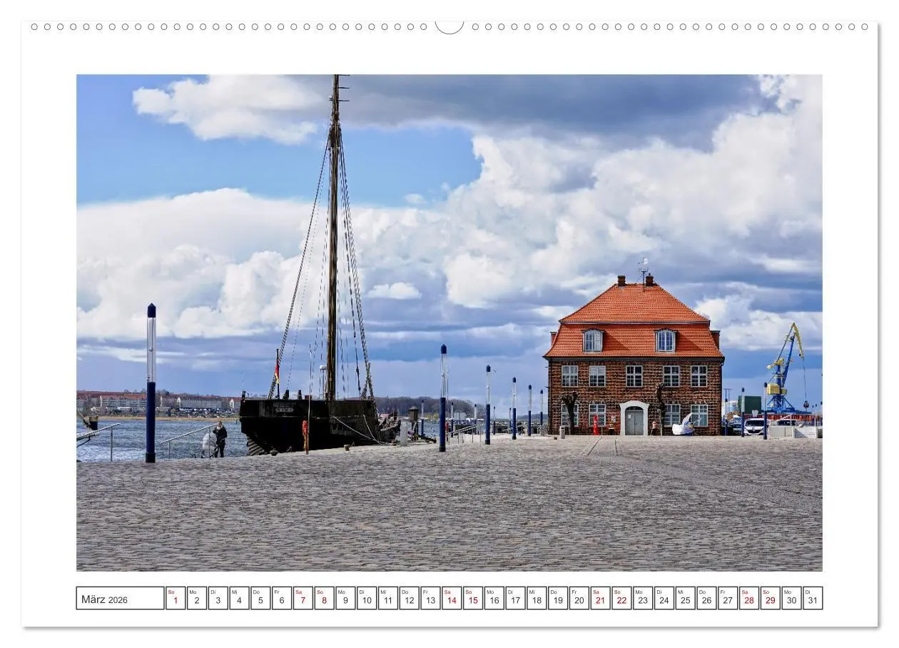 Bild: 9783457425664 | Unser schönes Wismar (hochwertiger Premium Wandkalender 2026 DIN A2...