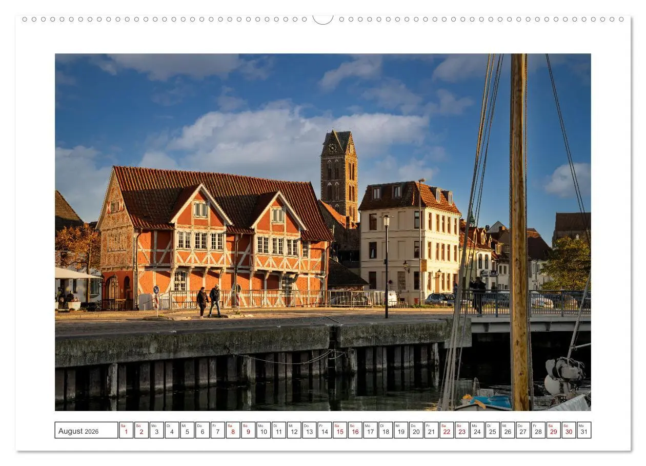 Bild: 9783457425664 | Unser schönes Wismar (hochwertiger Premium Wandkalender 2026 DIN A2...