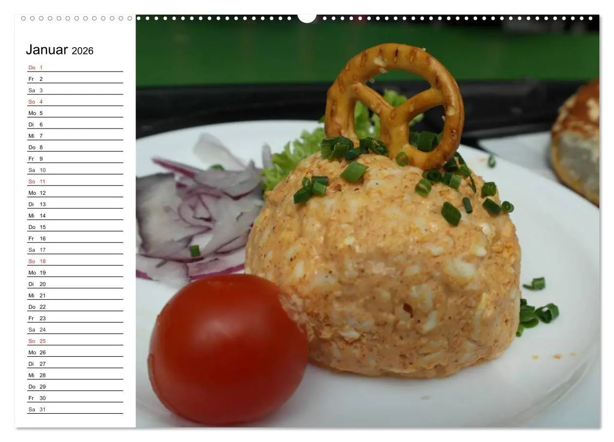Bild: 9783457975664 | Brotzeit. Herzhaft und beliebt (Wandkalender 2026 DIN A2 quer),...