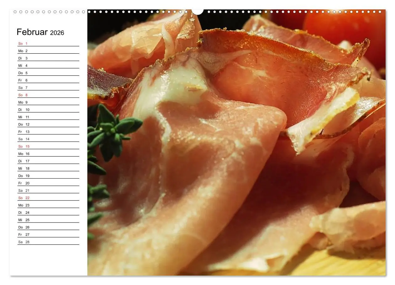 Bild: 9783457975664 | Brotzeit. Herzhaft und beliebt (Wandkalender 2026 DIN A2 quer),...