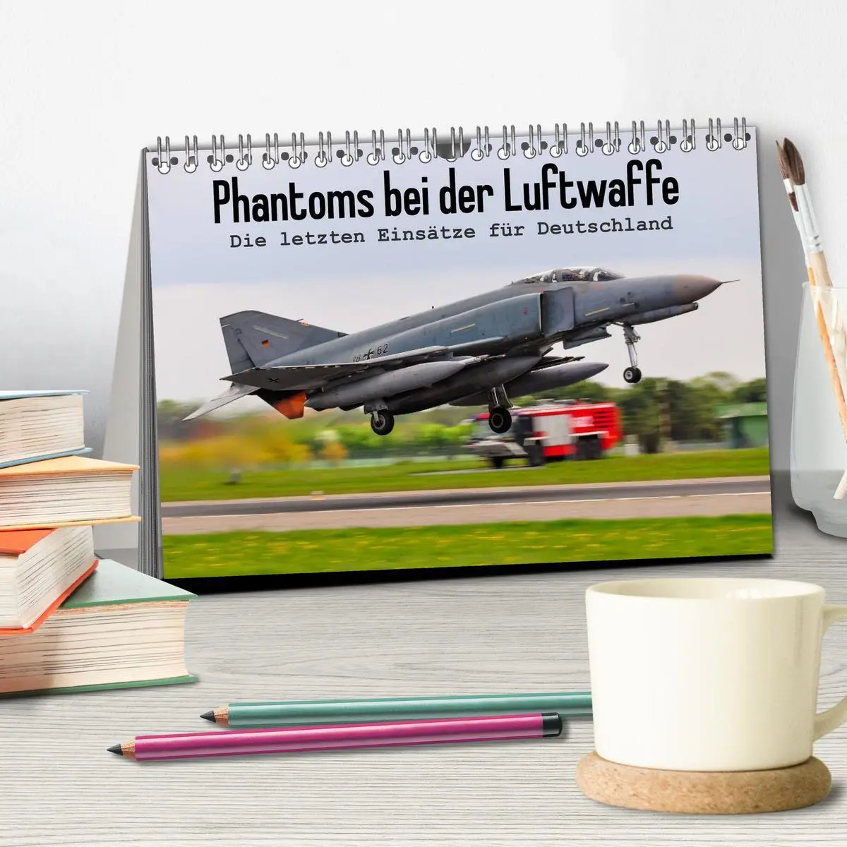 Bild: 9783516135664 | Phantoms bei der Luftwaffe (Tischkalender 2026 DIN A5 quer),...