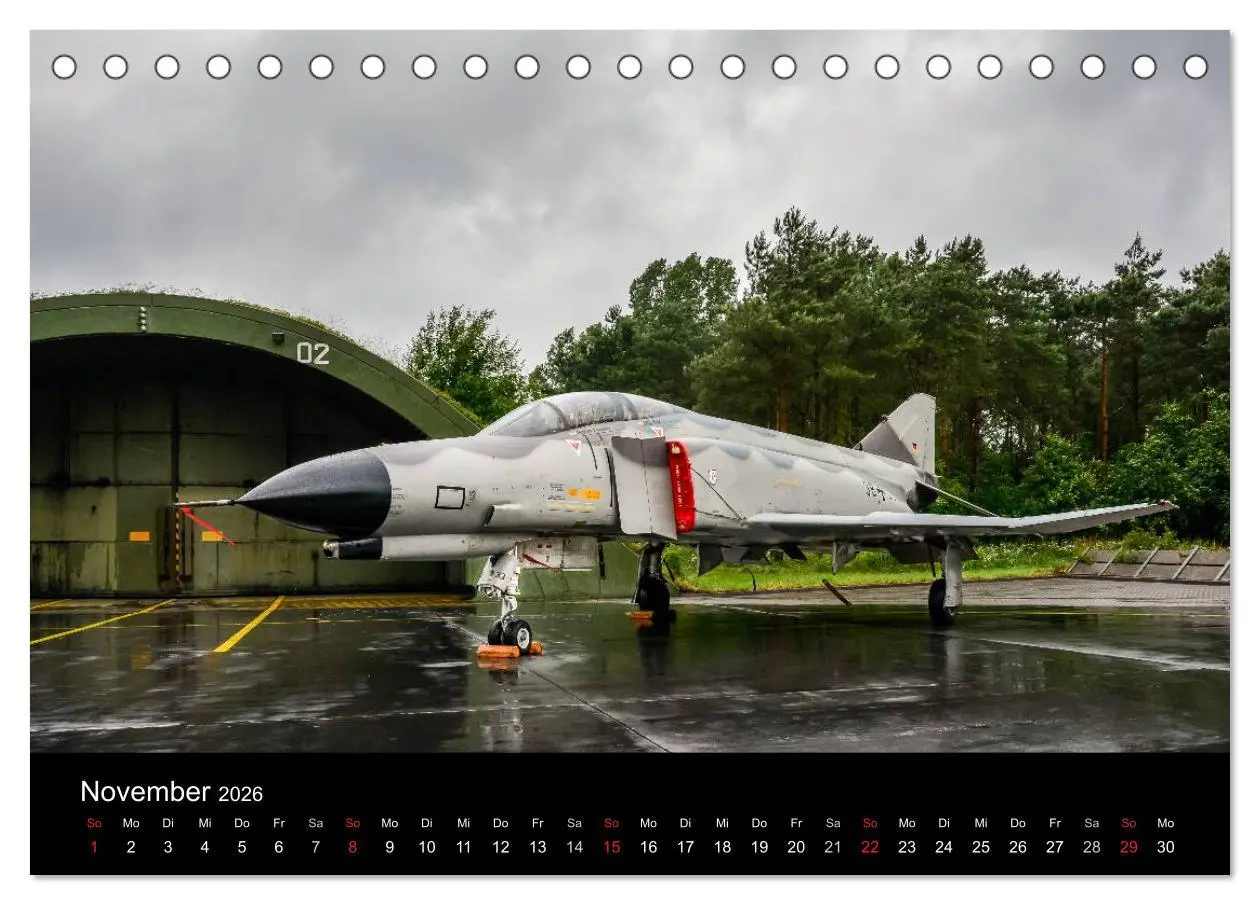 Bild: 9783516135664 | Phantoms bei der Luftwaffe (Tischkalender 2026 DIN A5 quer),...