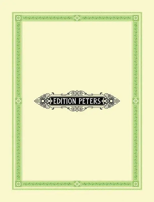 Cover: 9790014015664 | 9 String Quartets | Luigi Boccherini | Taschenbuch | Edition Peters
