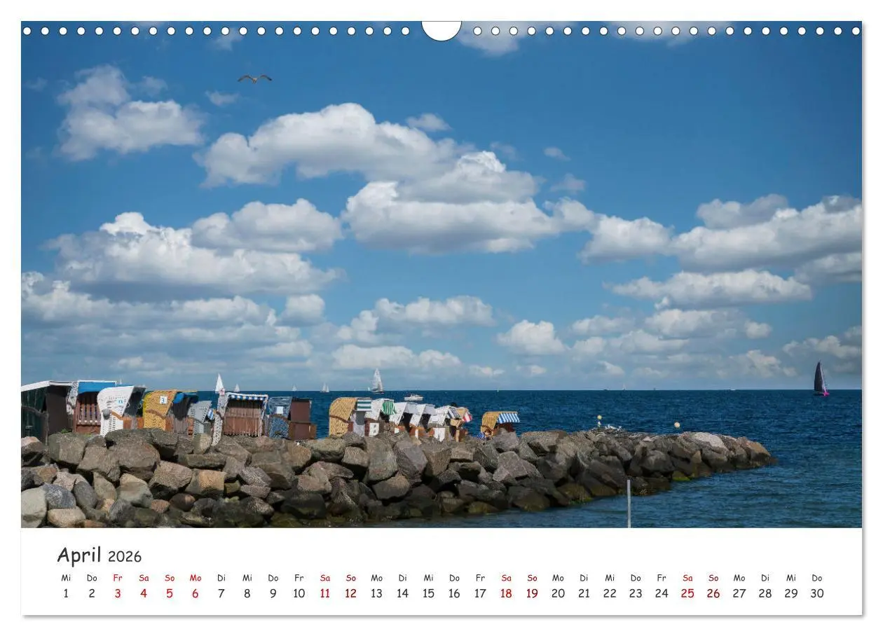 Bild: 9783457585764 | Kieler Förde genießen (Wandkalender 2026 DIN A3 quer), CALVENDO...