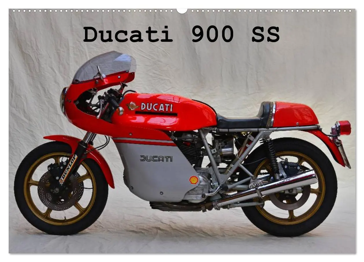 Cover: 9783516125764 | Ducati 900 SS (Wandkalender 2026 DIN A2 quer), CALVENDO Monatskalender