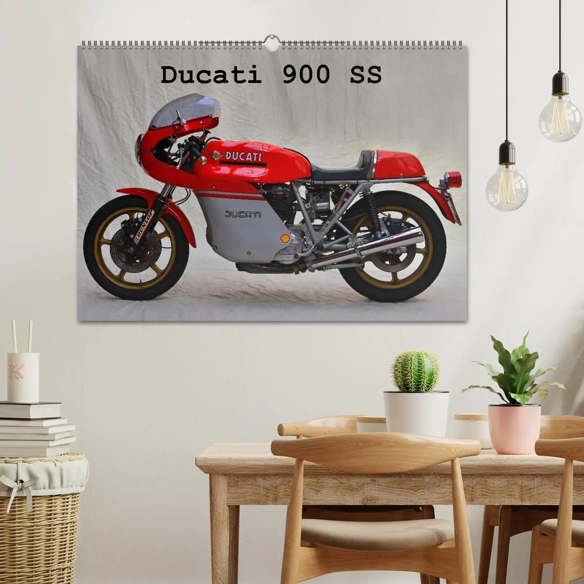 Bild: 9783516125764 | Ducati 900 SS (Wandkalender 2026 DIN A2 quer), CALVENDO Monatskalender