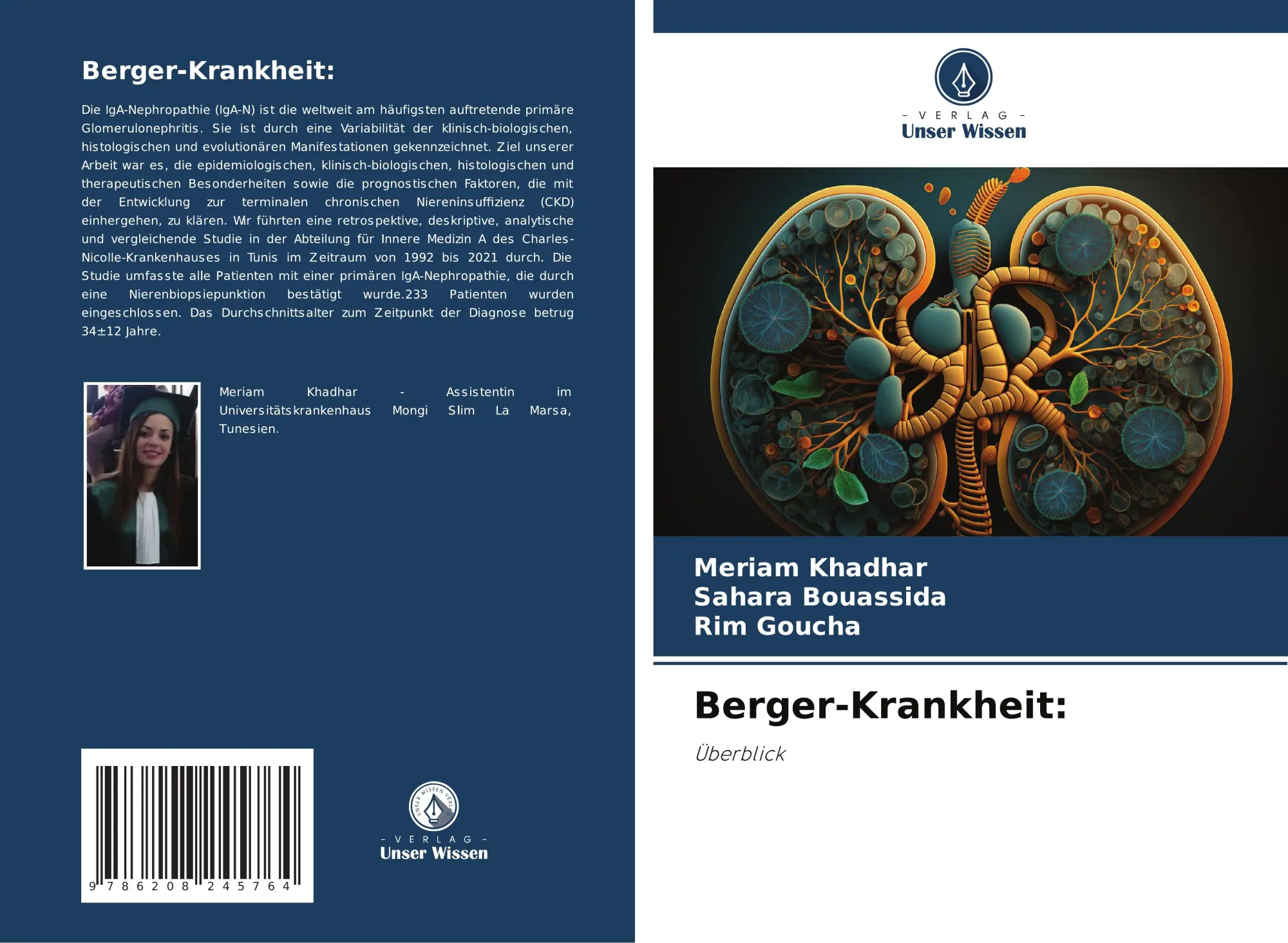 Cover: 9786208245764 | Berger-Krankheit: | Überblick | Meriam Khadhar (u. a.) | Taschenbuch