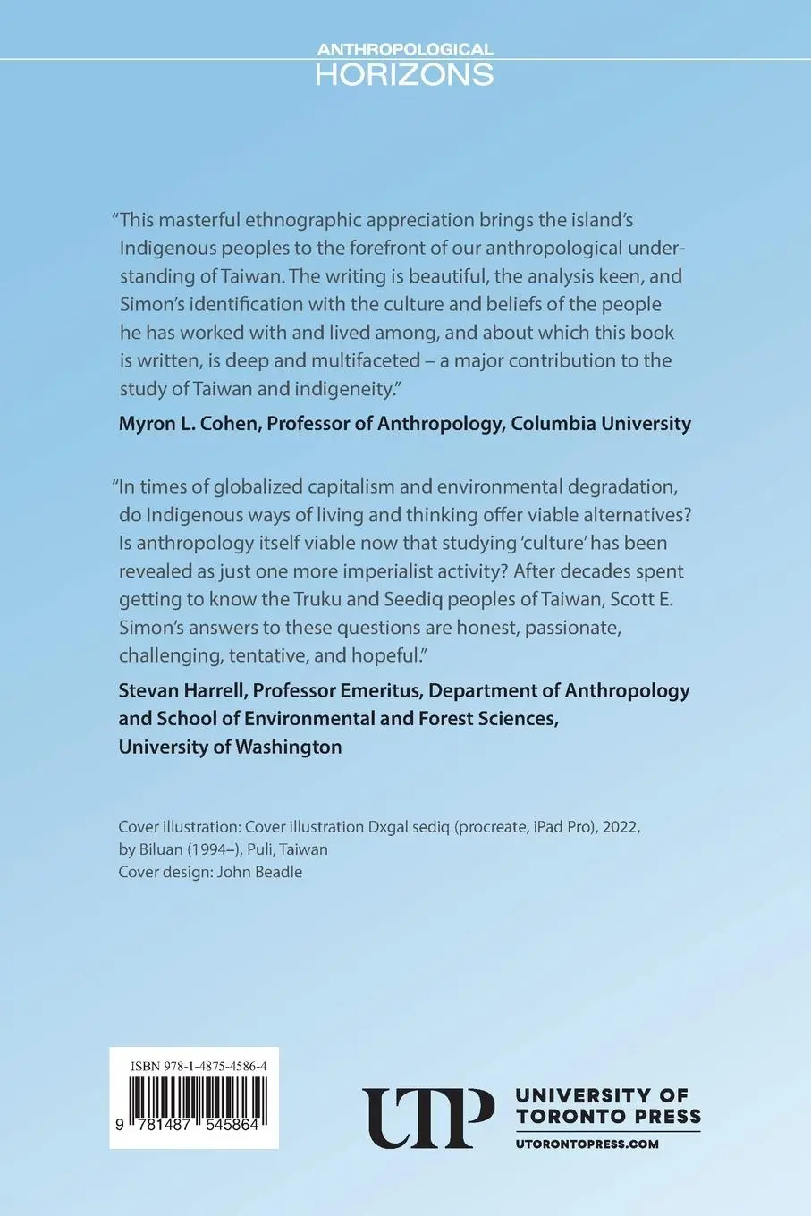 Rückseite: 9781487545864 | Truly Human | Indigeneity and Indigenous Resurgence on Formosa | Simon